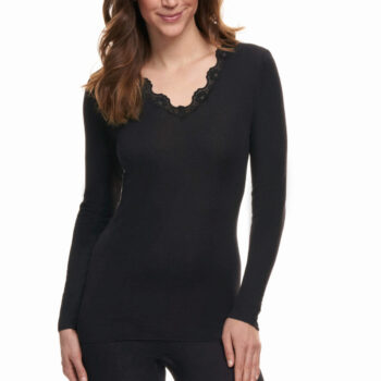 Trøye med blonde, dame 15% Angora