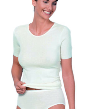 Trøye kort arm, dame, 20% Angora